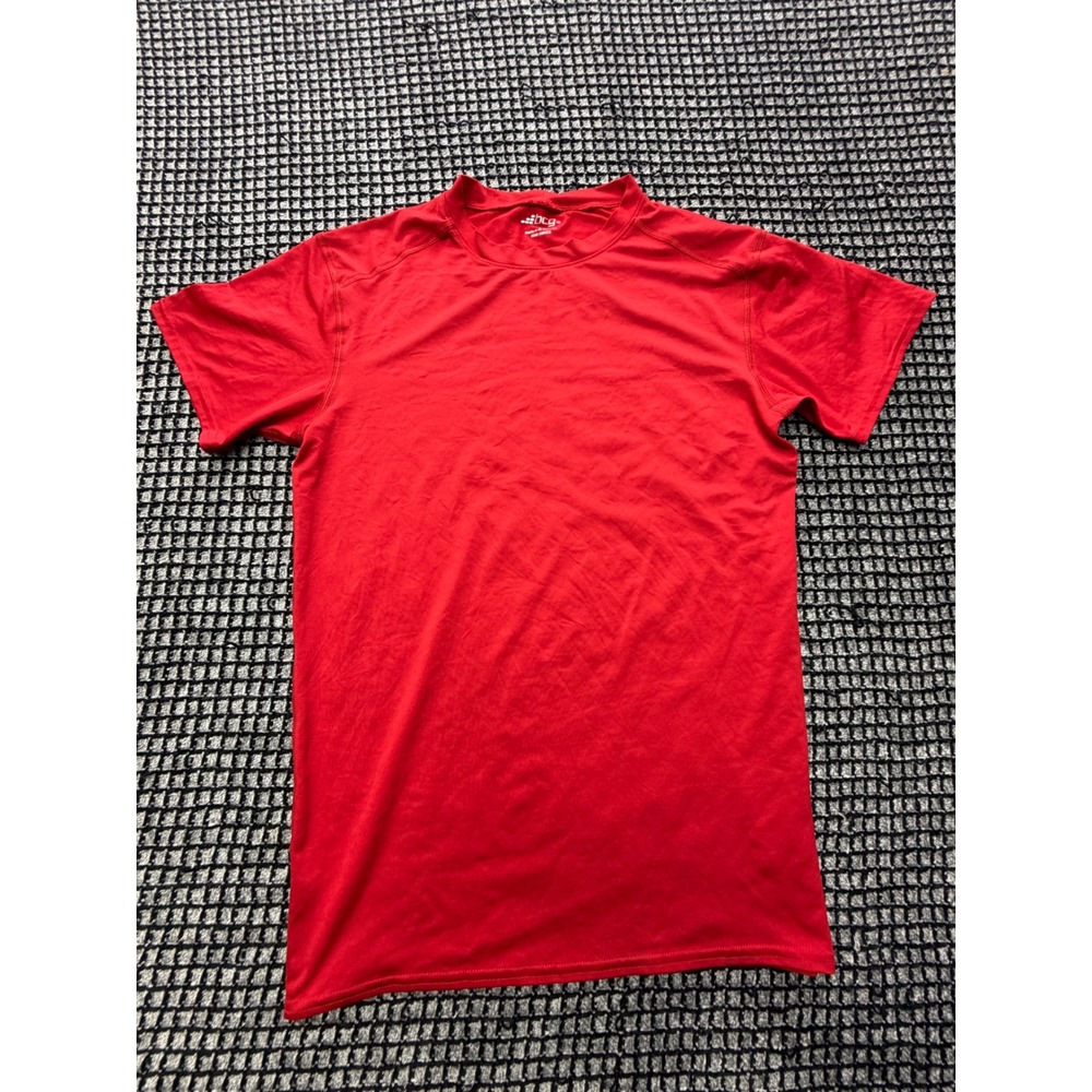 BCG Performance Shirt Mens Large Red Short Sleeve Wicking Tee